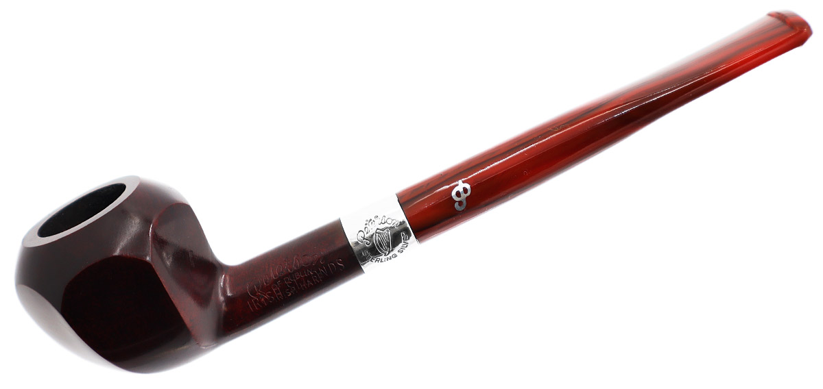 Irish Seconds Smooth Panel with Silver Band Fishtail (2)