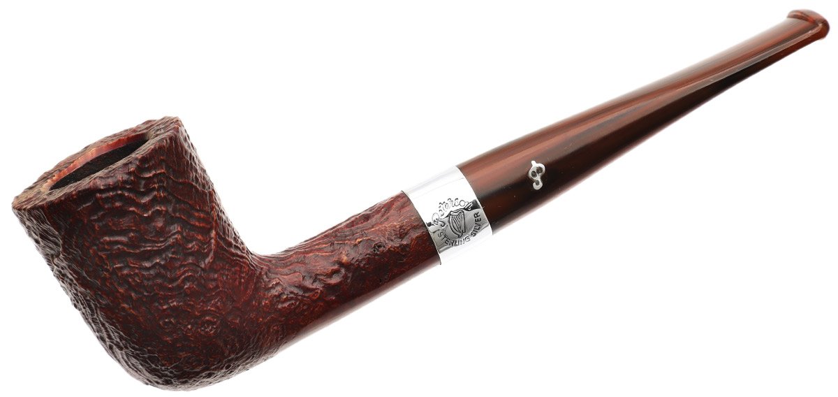 Irish Seconds Sandblasted Dublin with Silver Band Fishtail (2)