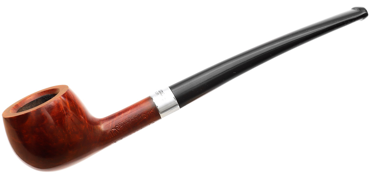 Irish Seconds Smooth Bent Apple with Silver Band Fishtail (3)