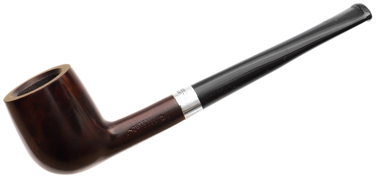 Irish Seconds Smooth Billiard with Silver Band Fishtail (3)