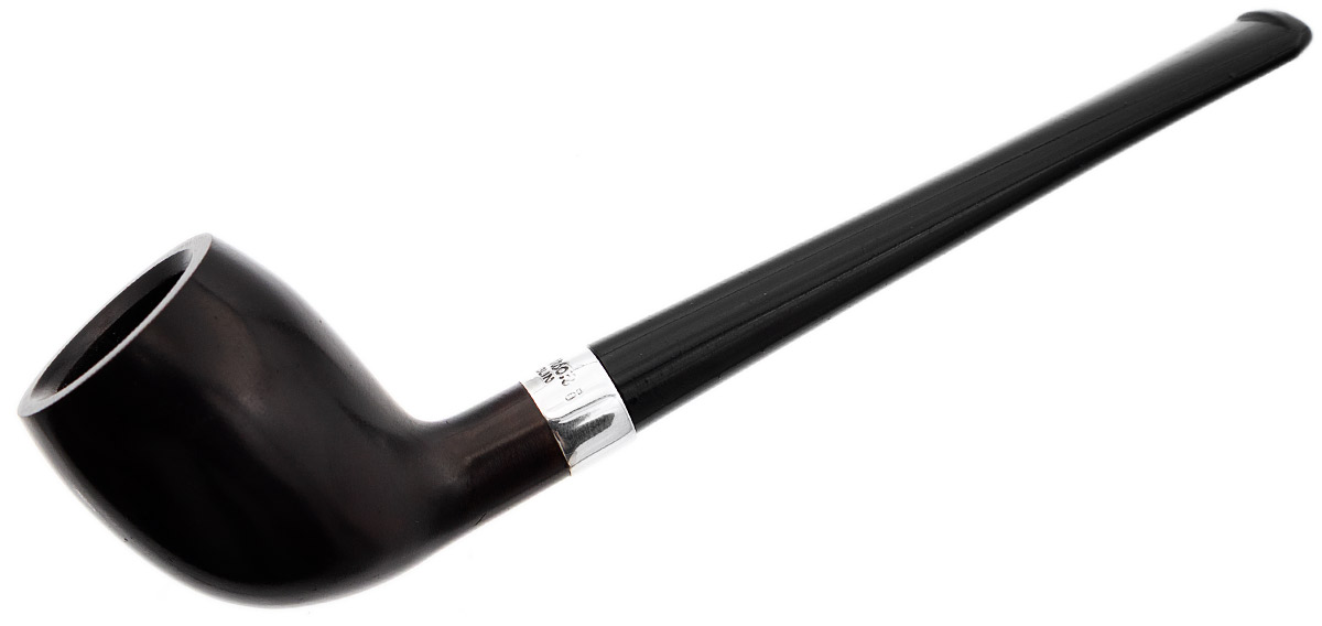 Irish Seconds Smooth Cutty with Silver Band Fishtail (3)