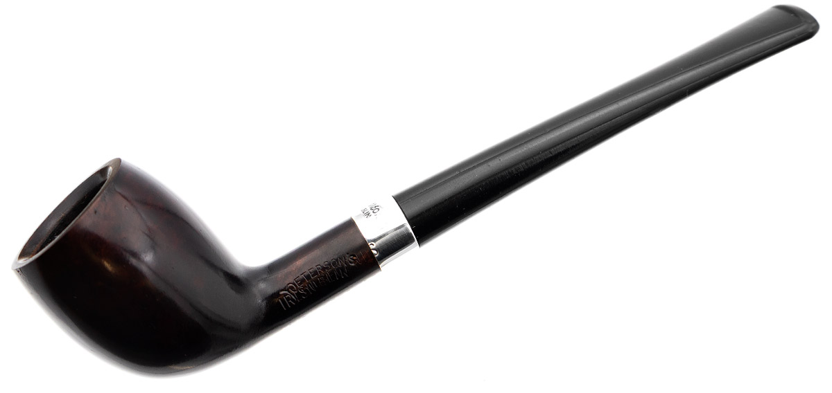 Irish Seconds Smooth Cutty with Silver Band Fishtail (3)