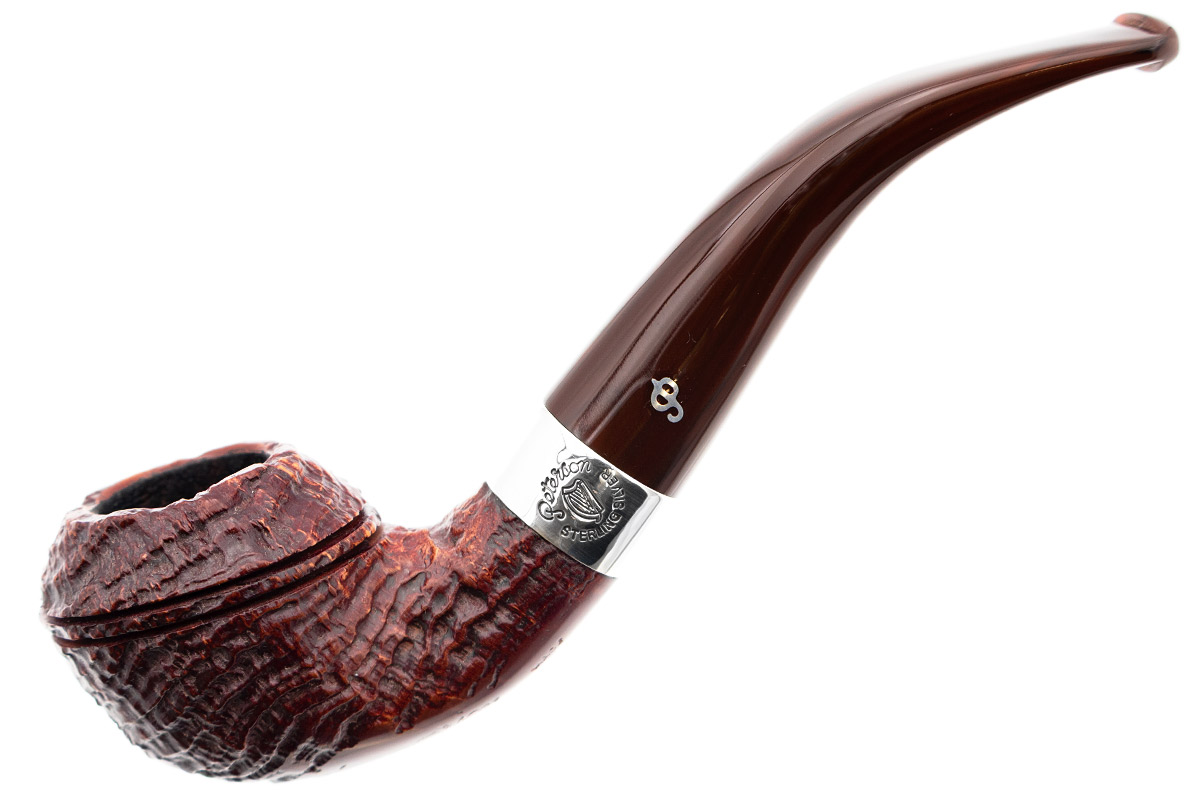 Irish Seconds Sandblasted Rhodesian with Silver Band Fishtail (2)