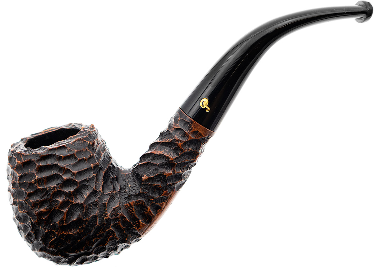 Irish Seconds Rusticated Bent Billiard Fishtail (3)