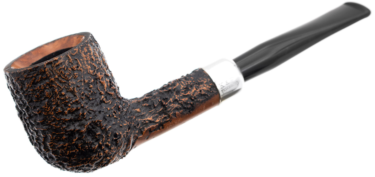 Irish Seconds Sandblasted Billiard with Army Mount Fishtail (3)