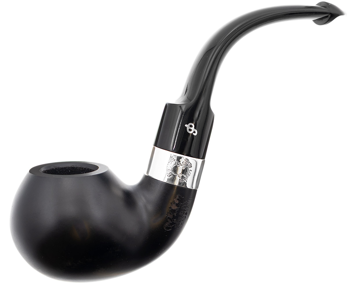 Irish Seconds Smooth Bent Apple with Silver Band P-Lip (2)