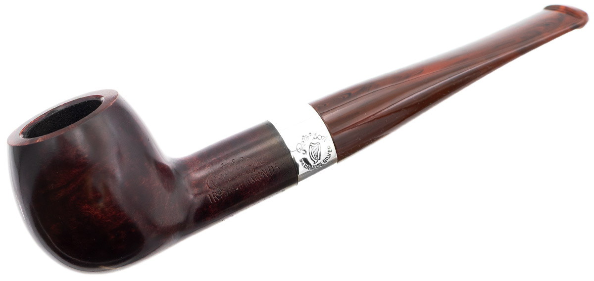 Irish Seconds Smooth Apple with Silver Band Fishtail (2) (9mm)