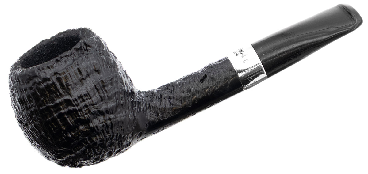 Irish Seconds Sandblasted Apple with Silver Band Fishtail (3)