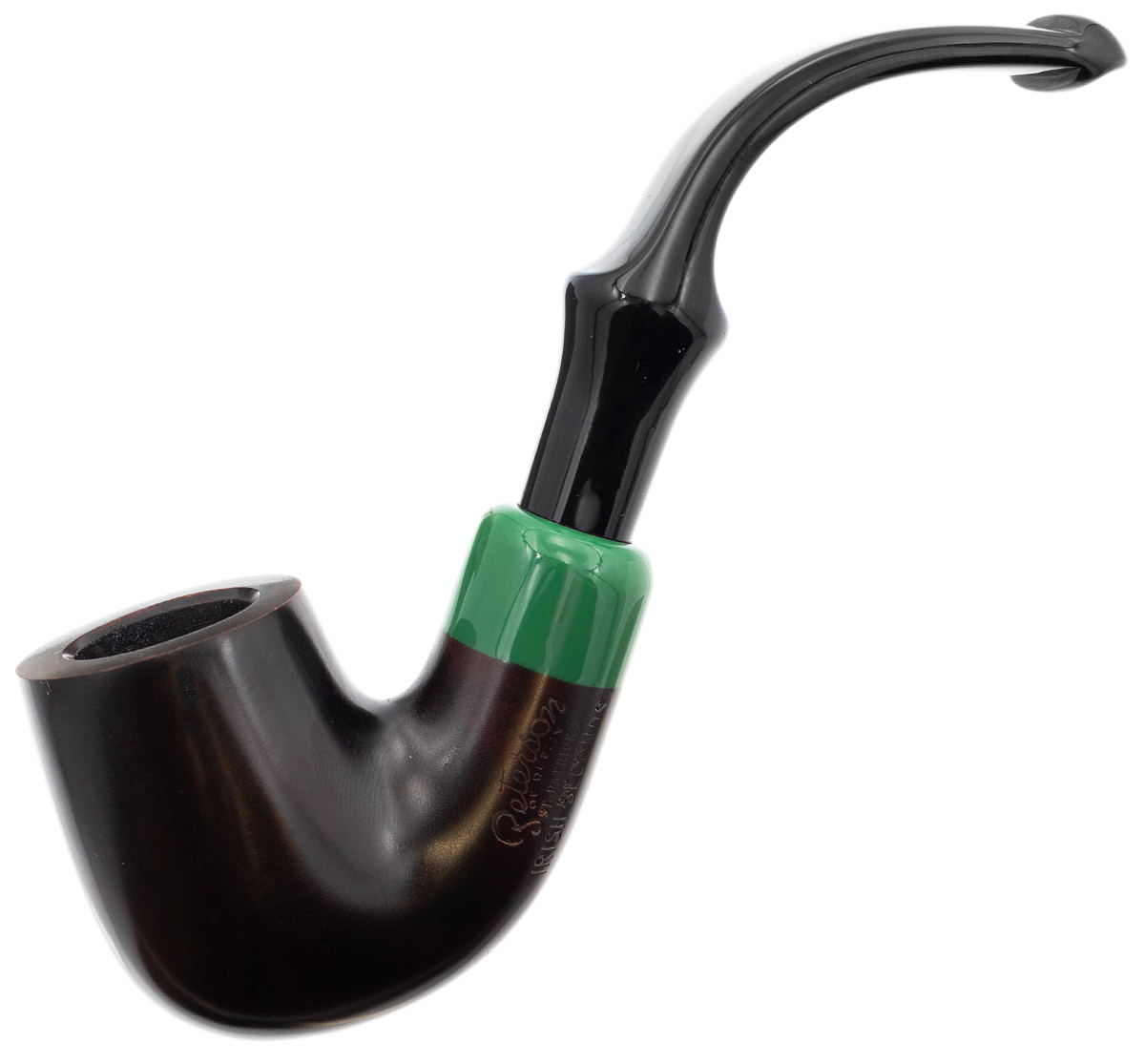 Irish Seconds Smooth Bent Billiard with Army Mount P-Lip (3)