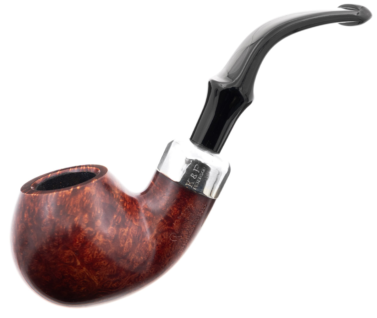 Irish Seconds Smooth Bent Apple with Army Mount P-Lip (3)