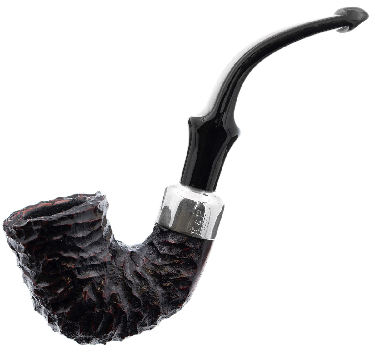 Irish Seconds Rusticated Calabash with Army Mount P-Lip (3) (9mm)