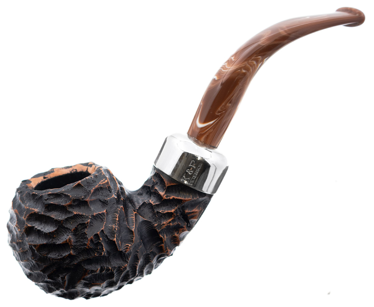 Irish Seconds Rusticated Bent Apple with Army Mount Fishtail (3) (9mm)