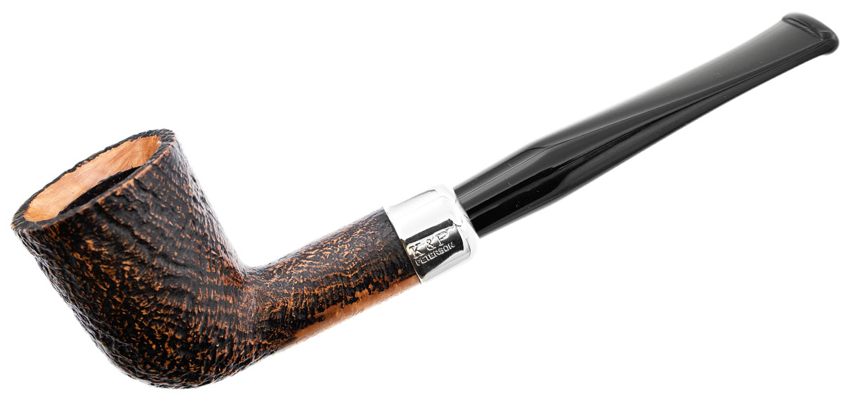 Irish Seconds Sandblasted Billiard with Army Mount Fishtail (3)