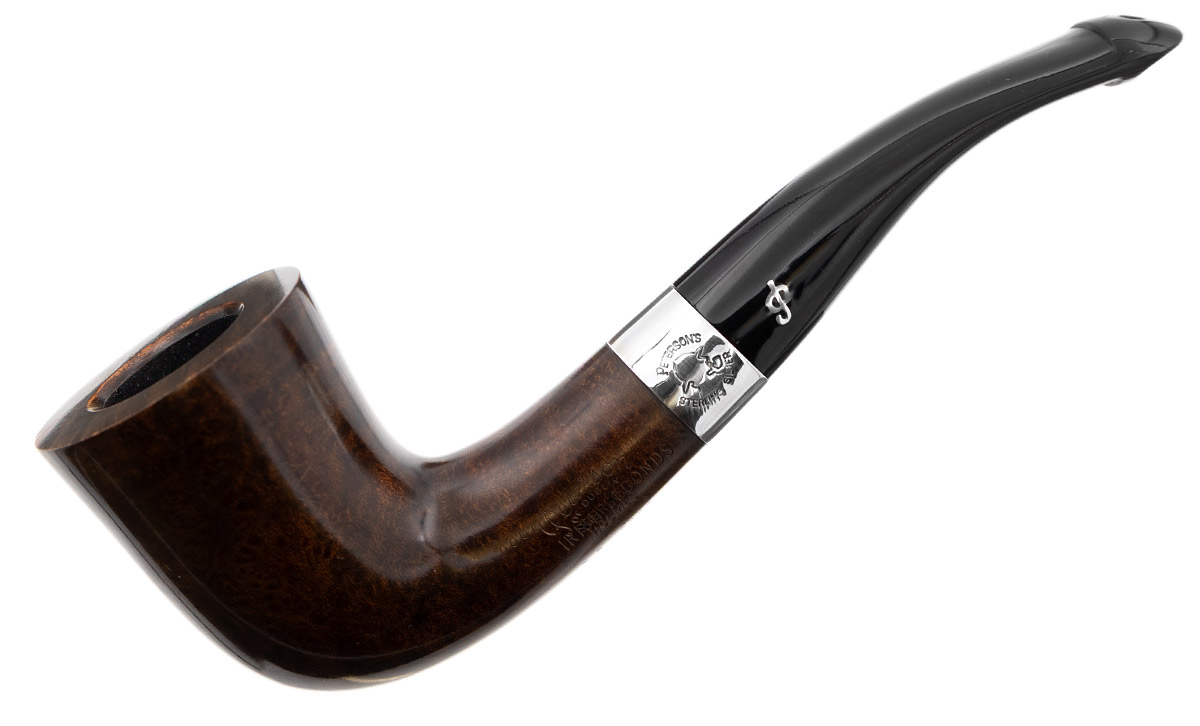 Irish Seconds Smooth Bent Dublin with Silver Band P-Lip (2)