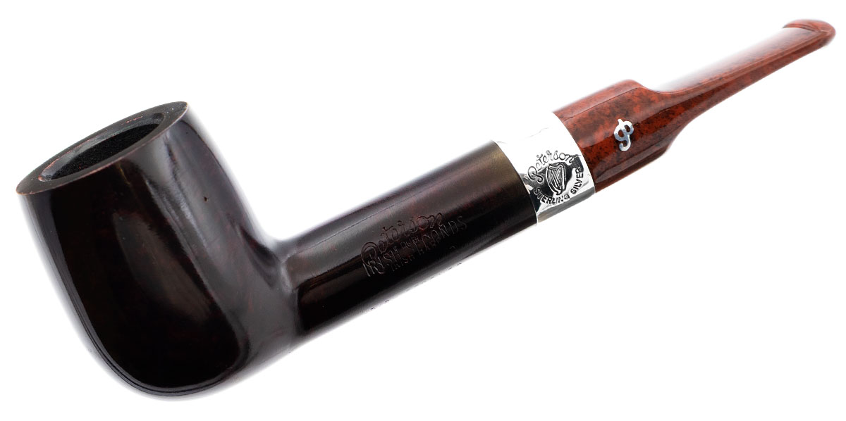 Irish Seconds Smooth Lovat with Silver Band Fishtail (2)