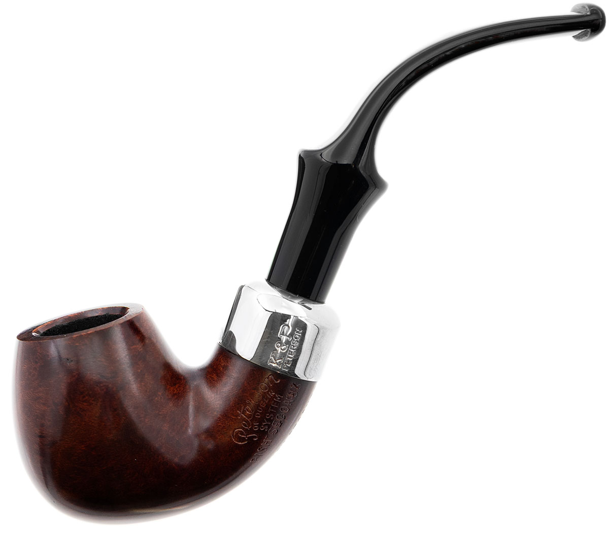 Irish Seconds Smooth Bent Billiard with Army Mount Fishtail (3)