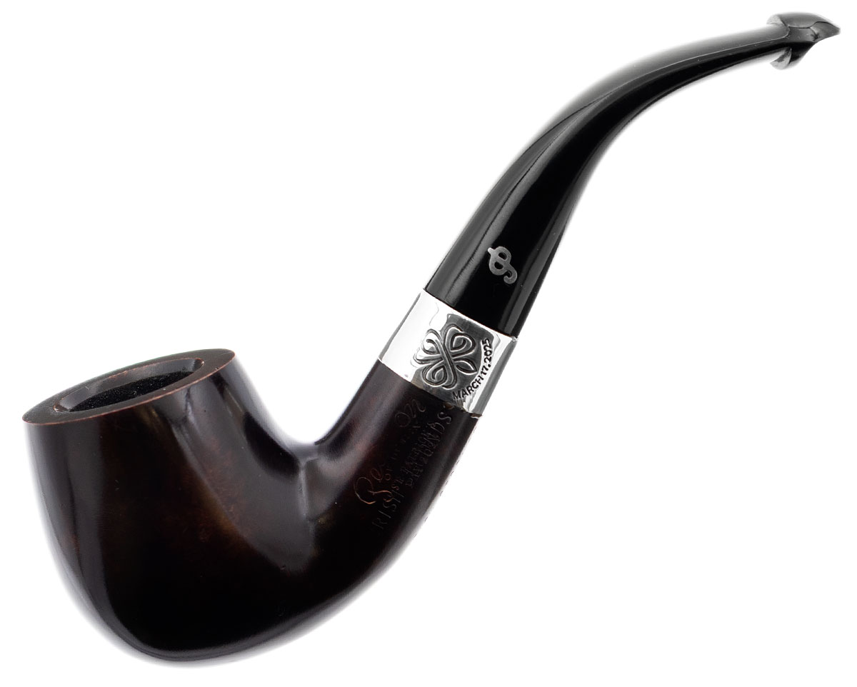 Irish Seconds Smooth Bent Pot with Silver Band P-Lip (2)