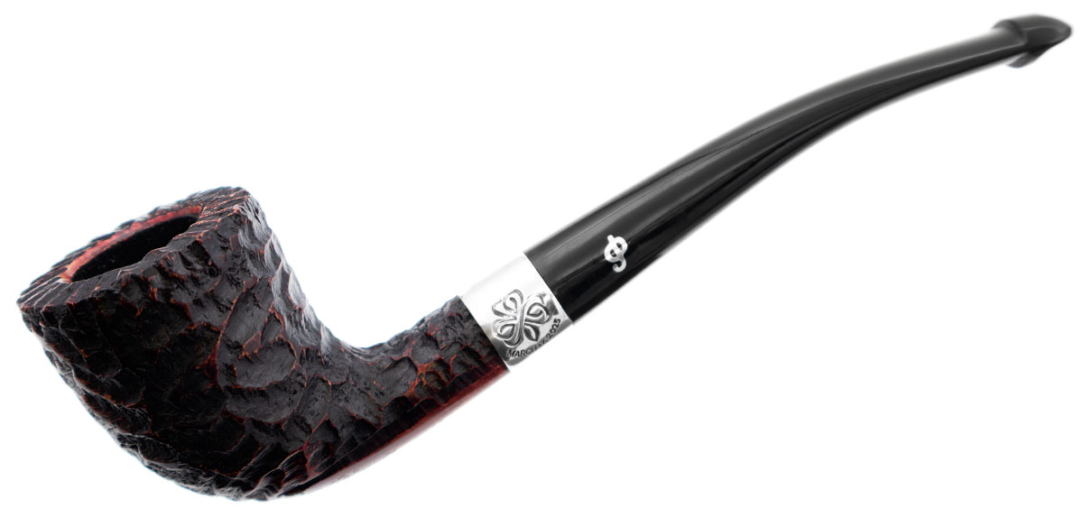 Irish Seconds Rusticated Bent Dublin with Silver Band P-Lip (2)