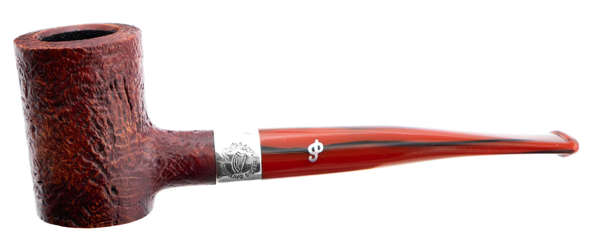 Irish Seconds Sandblasted Poker with Silver Band Fishtail (2)