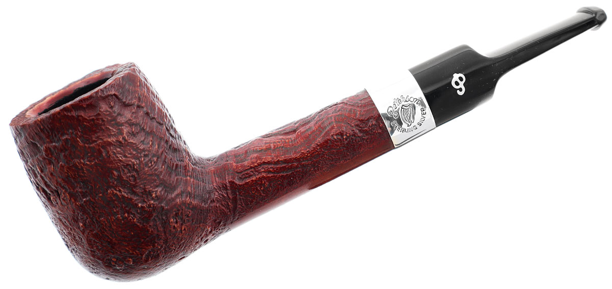Irish Seconds Sandblasted Lovat with Silver Band Fishtail (2)