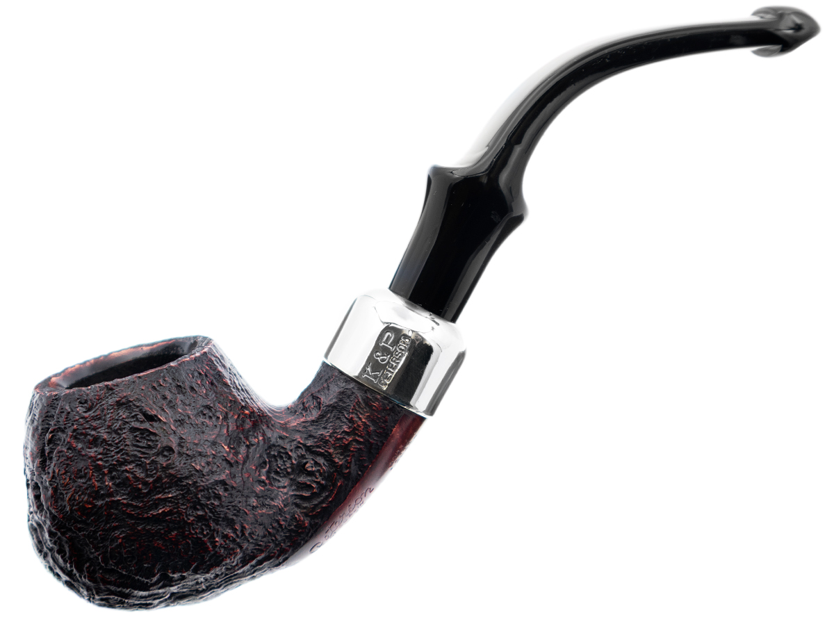 Irish Seconds Sandblasted Bent Apple with Army Mount P-Lip  (3)