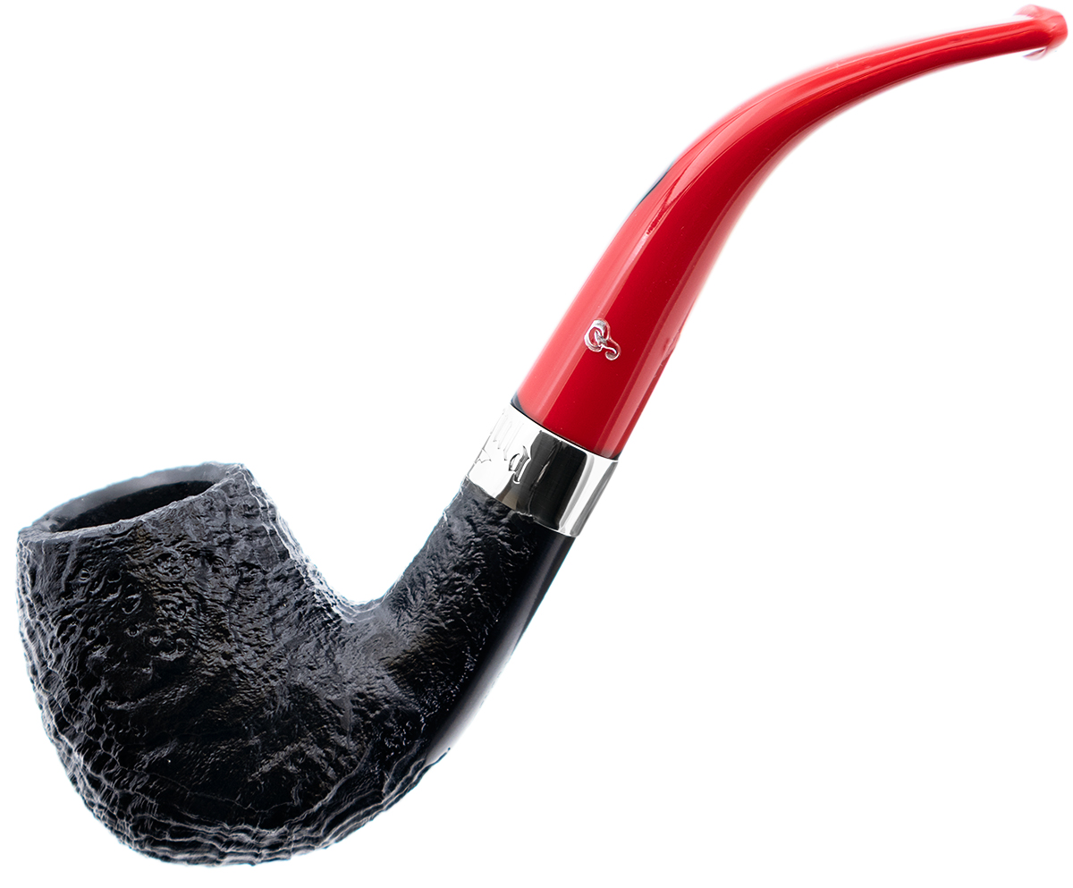 Irish Seconds Sandblasted Bent Billiard Fishtail (3)