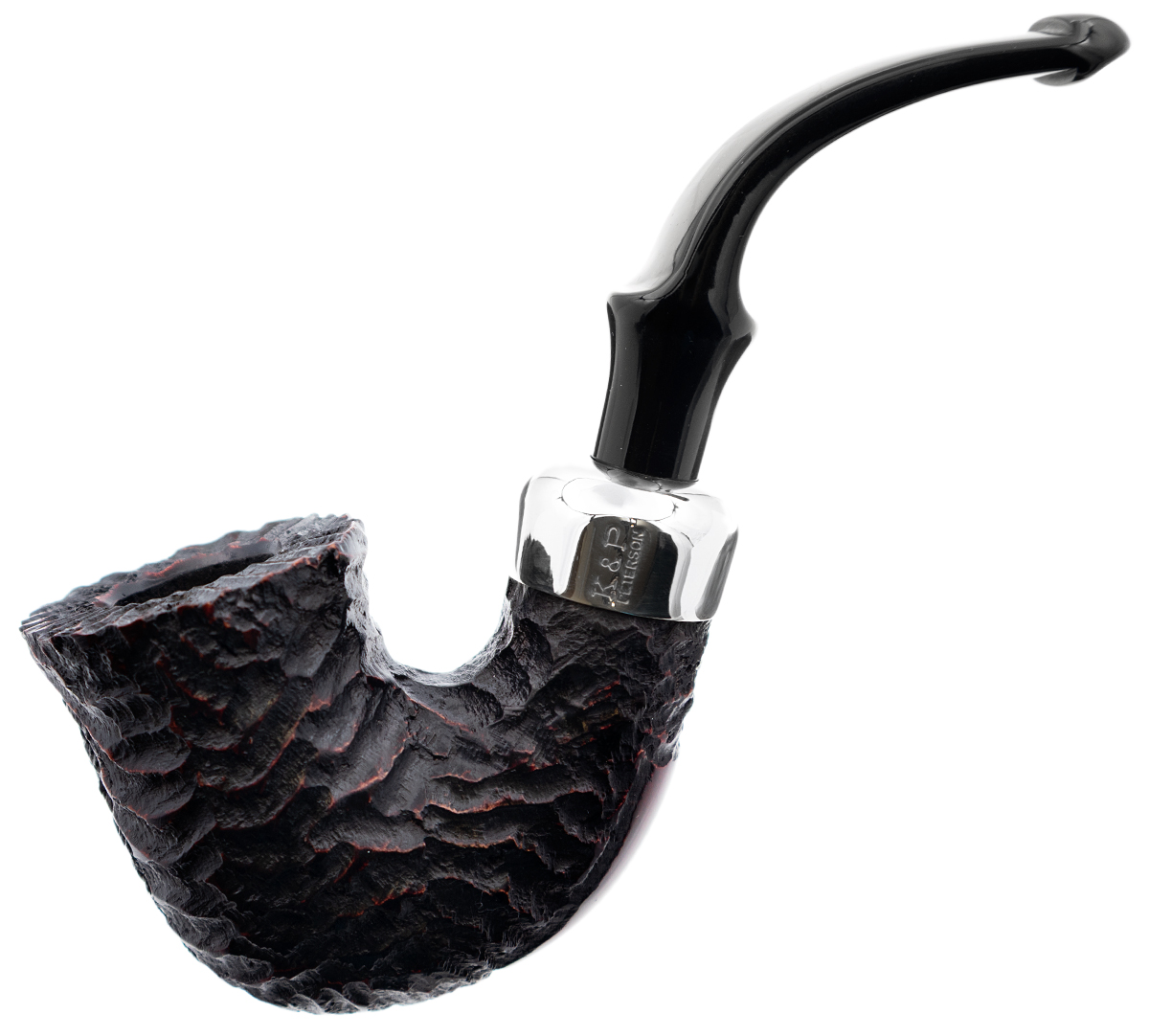 Irish Seconds Rusticated Calabash with Army Mount P-Lip (3) (9mm)