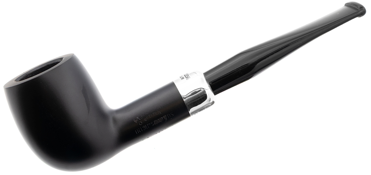 Irish Seconds Smooth Billiard with Silver Army Mount Fishtail (2)