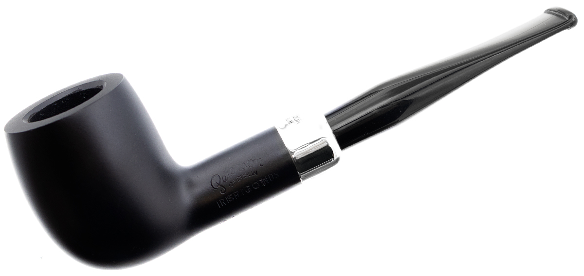 Irish Seconds Smooth Billiard with Silver Army Mount Fishtail (2)