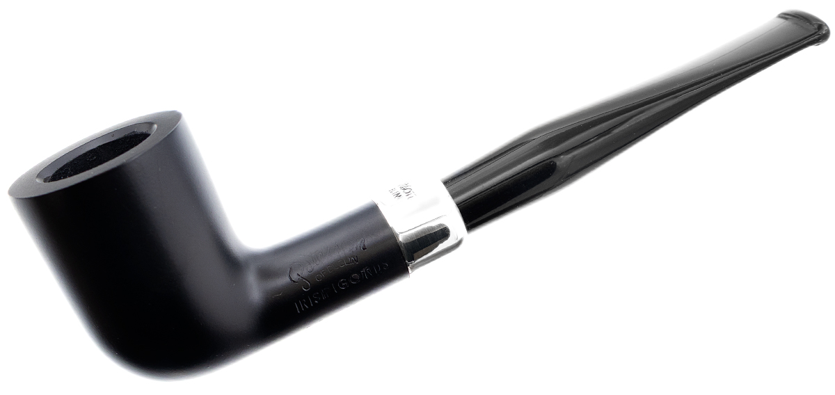 Irish Seconds Smooth Billiard with Silver Army Mount Fishtail (2)