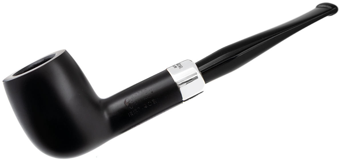 Irish Seconds Smooth Billiard with Silver Army Mount Fishtail (2)