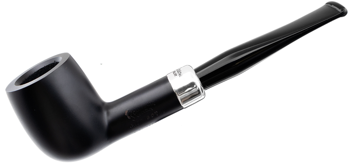 Irish Seconds Smooth Billiard with Silver Army Mount Fishtail (2)