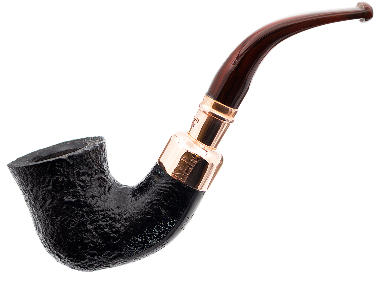 Irish Seconds Sandblasted Calabash with Copper Fishtail (2)
