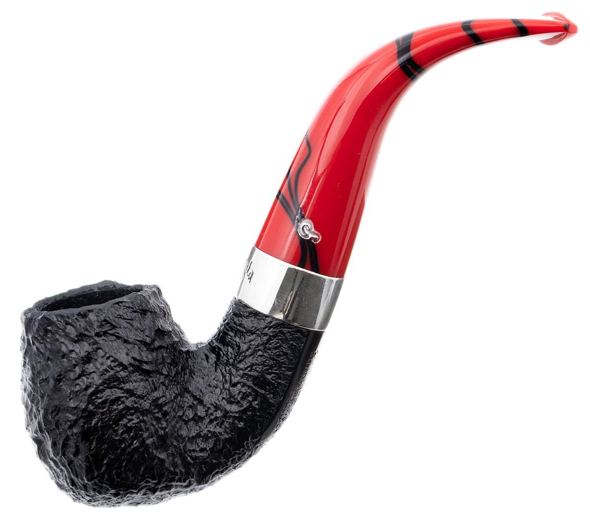 Irish Seconds Sandblasted Bent Billiard Fishtail (3)