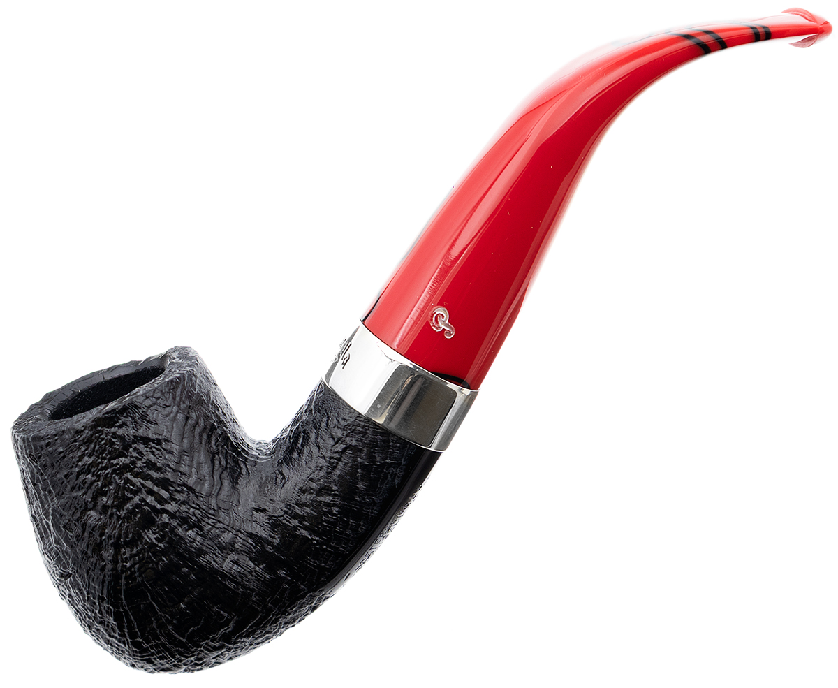 Irish Seconds Sandblasted Bent Billiard Fishtail (3)