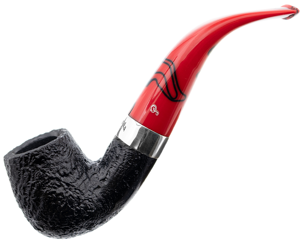Irish Seconds Sandblasted Bent Billiard Fishtail (3)