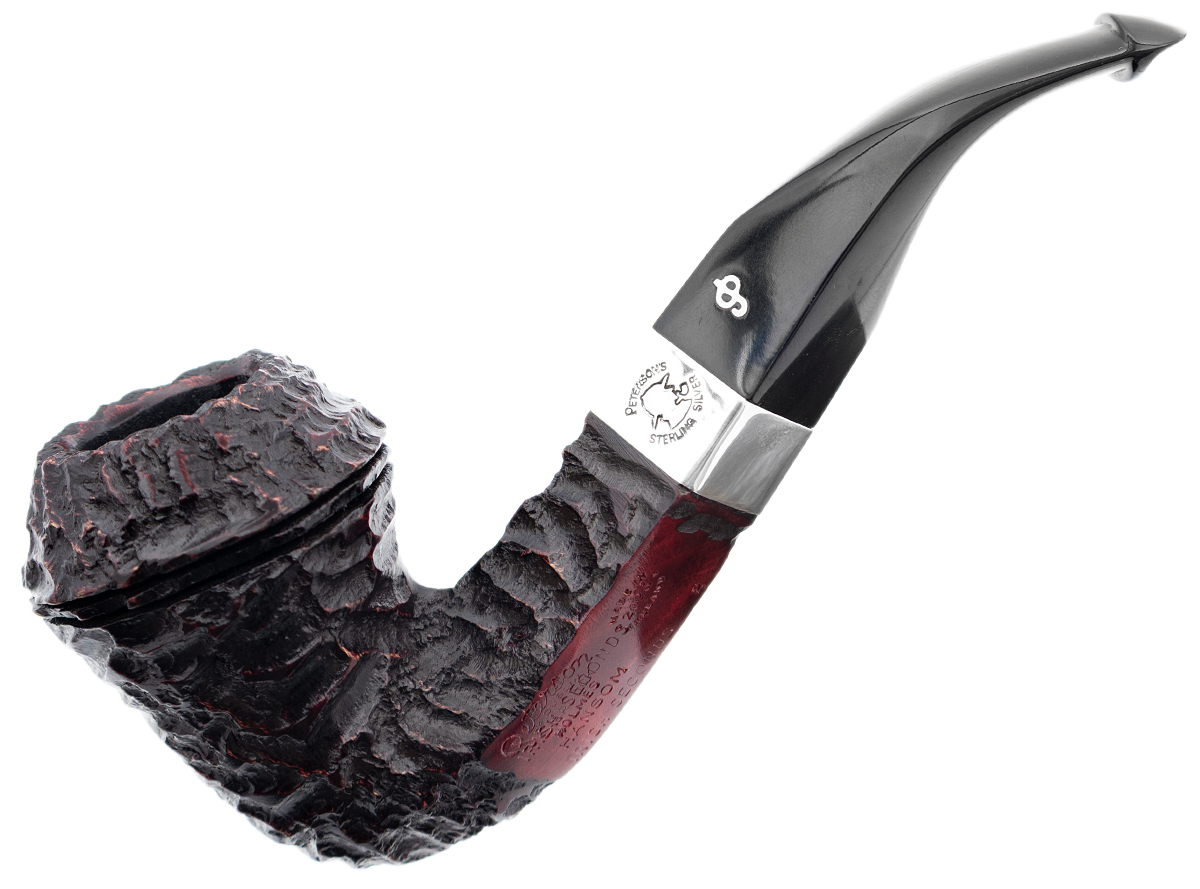 Irish Seconds Rusticated Rhodesian with Silver Band P-Lip (2)