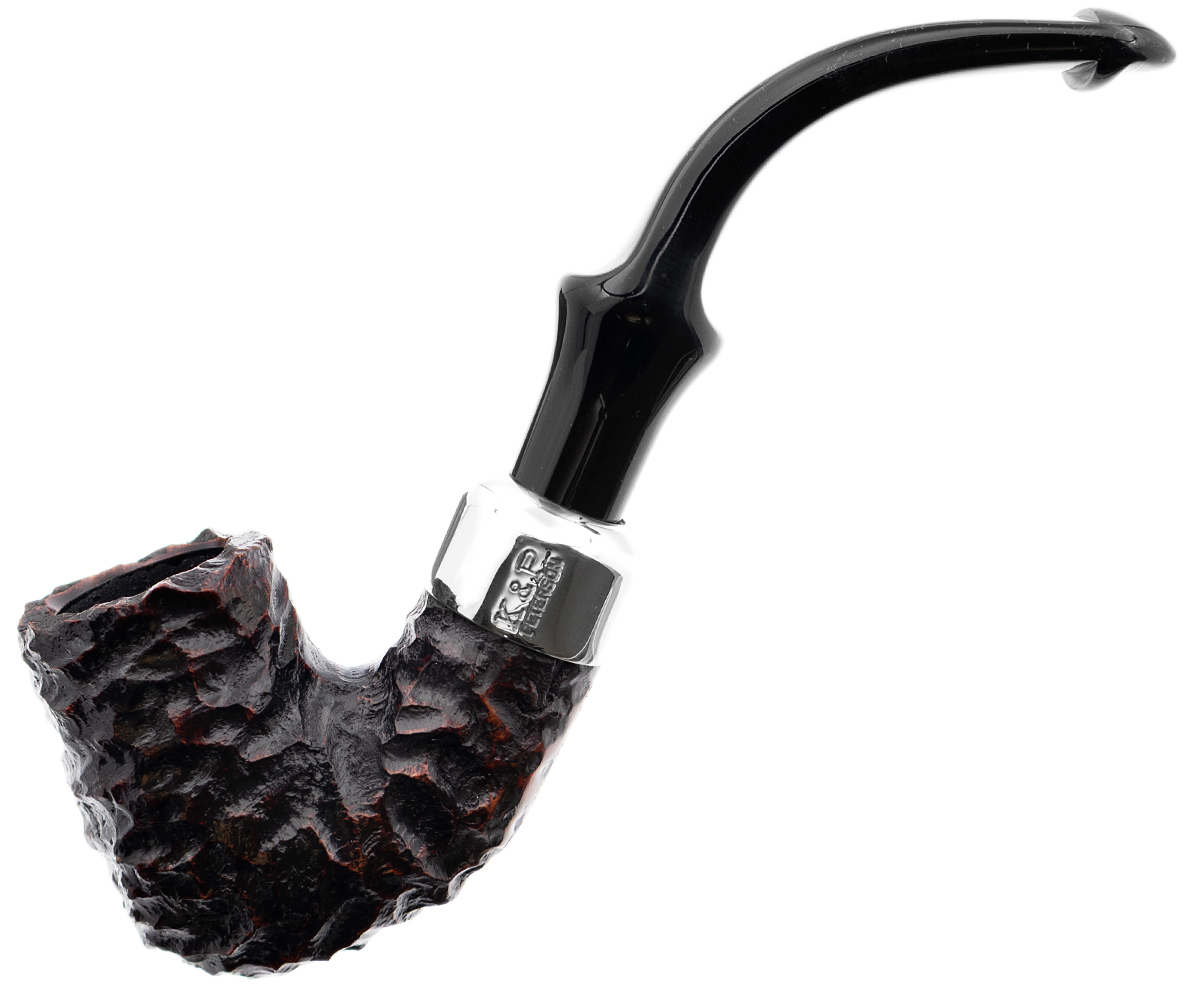 Irish Seconds Rusticated Bent Billiard with Army Mount P-Lip (3)