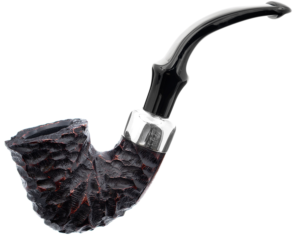 Irish Seconds Rusticated Calabash with Army Mount P-Lip (3)