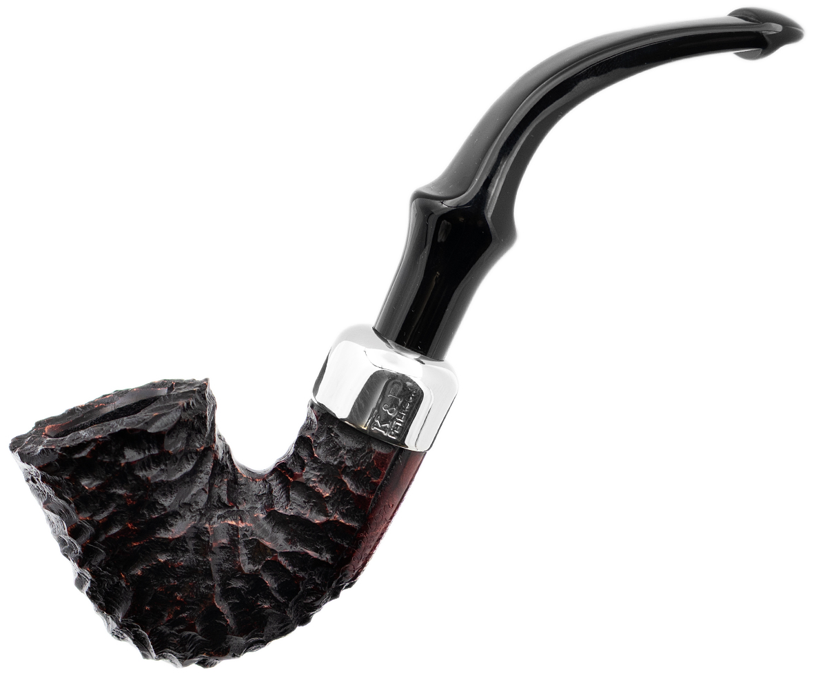 Irish Seconds Rusticated Calabash with Army Mount P-Lip (3)