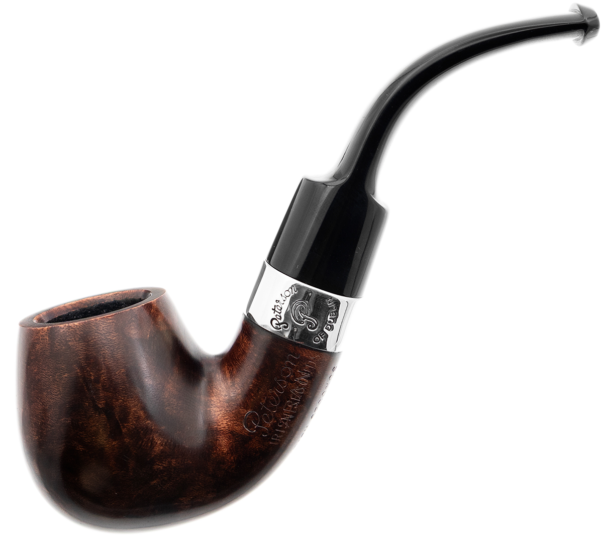 Irish Seconds Smooth Bent Billiard with Army Mount Fishtail (3)