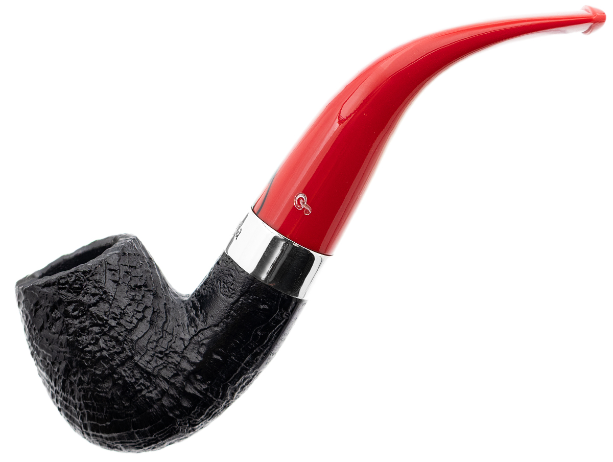 Irish Seconds Sandblasted Bent Billiard Fishtail (3)