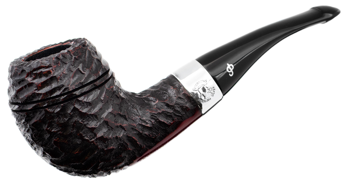 Irish Seconds Rusticated Rhodesian with Silver Band P-Lip (2)