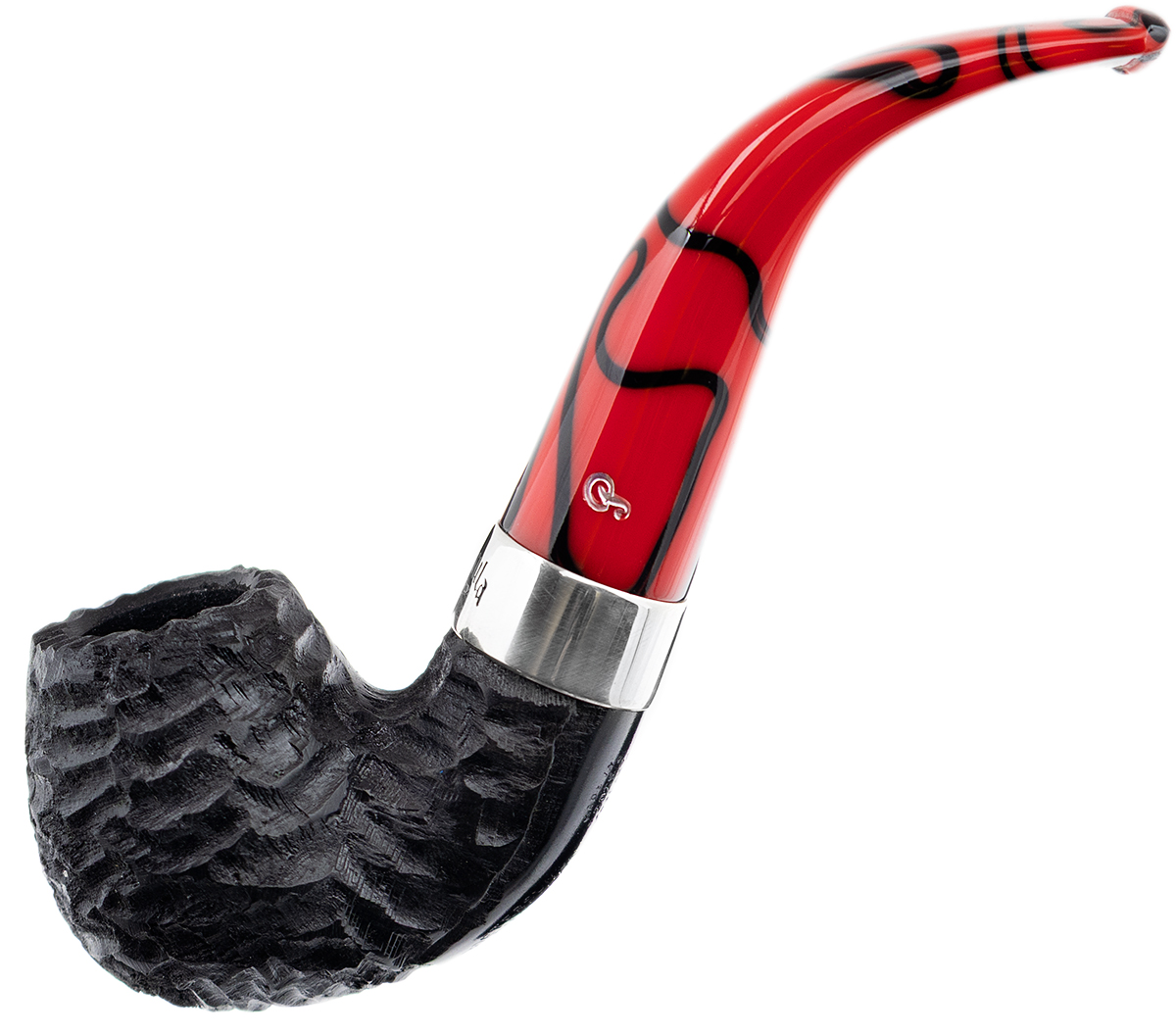Irish Seconds Rusticated Bent Billiard Fishtail (3)