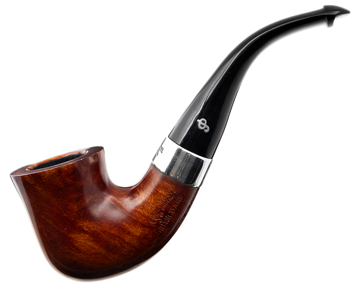 Irish Seconds Smooth Calabash with Silver Band P-Lip (2) (9mm)