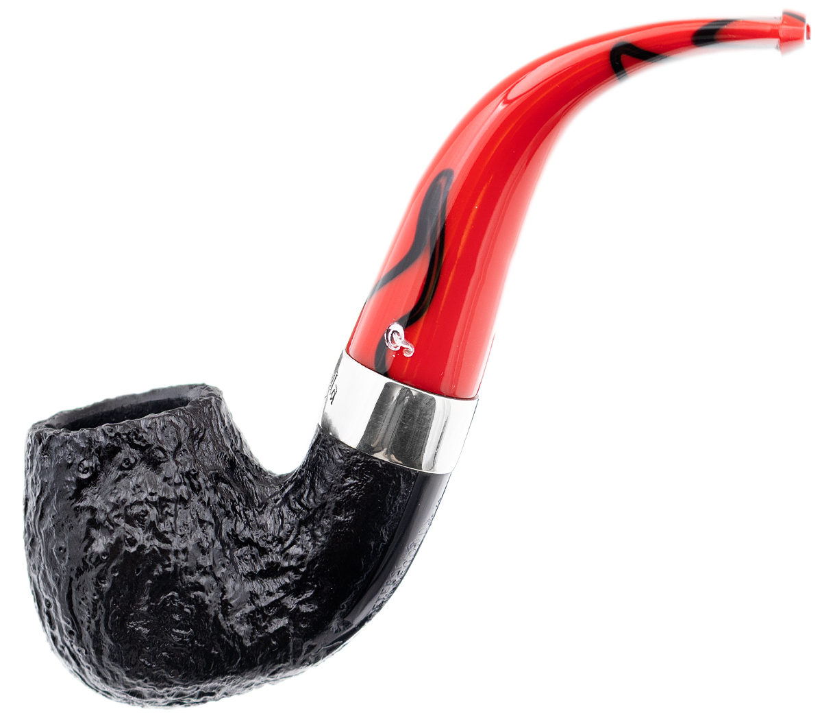 Irish Seconds Sandblasted Bent Billiard Fishtail (3)