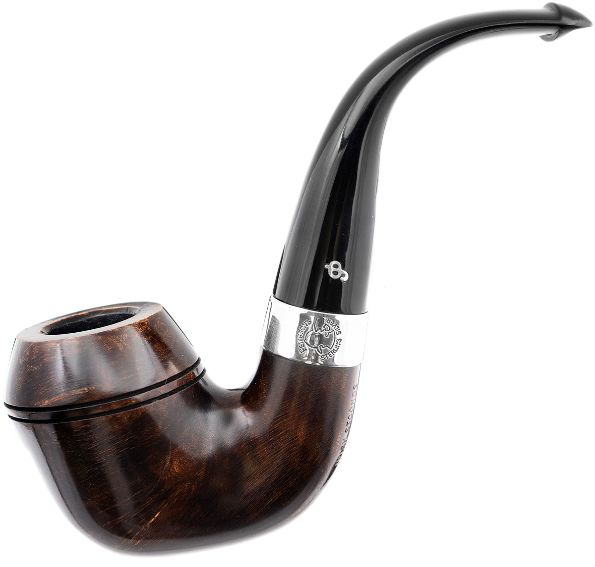 Irish Seconds Smooth Rhodesian with Silver Band P-Lip (2)