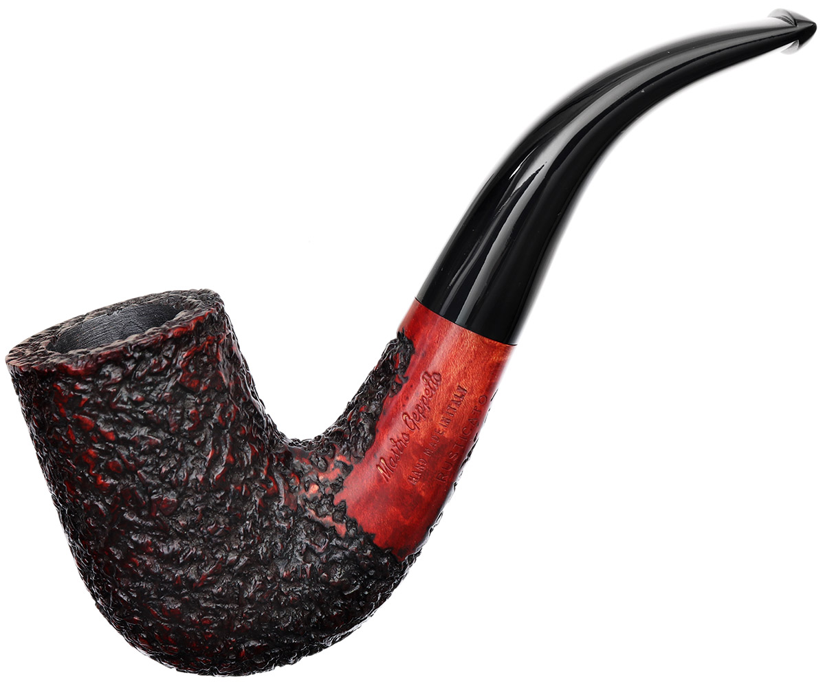 Mastro Geppetto Rusticato Bent Billiard (9mm)