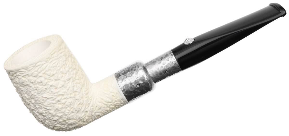 New Tobacco Pipes Barling Ivory Spigot Rusticated Billiard (1812) with