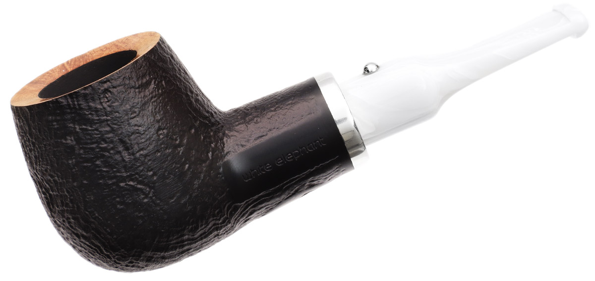 White Elephant Ebony & Ivory Sandblasted (6) (9mm)